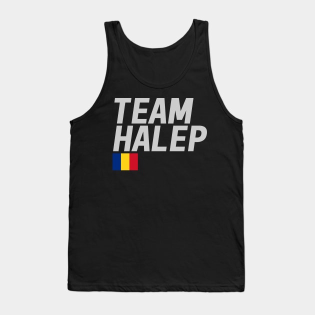 Team Halep Tank Top by mapreduce